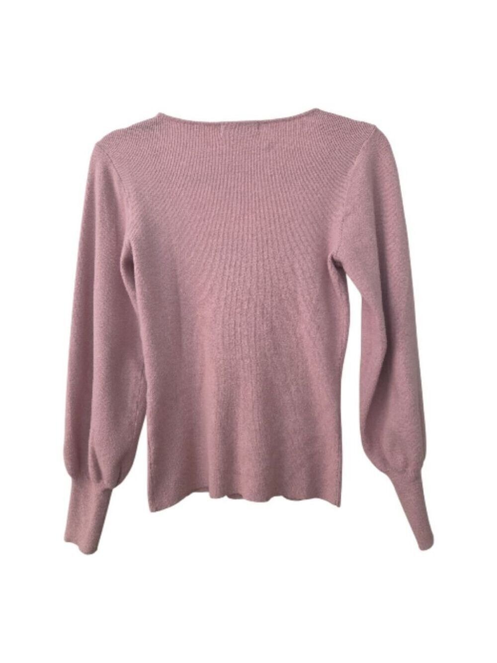 NA-KD Sweater Square Neck Balloon Sleeve Small - Picture 5 of 5